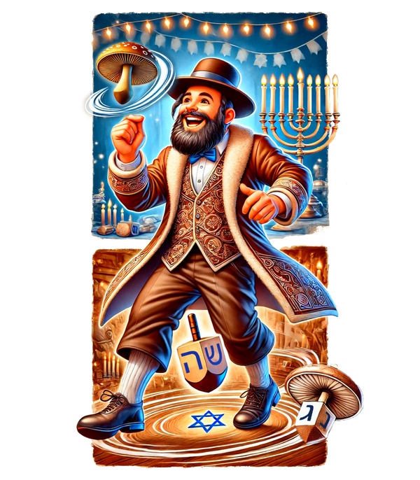 *LIMITED-EDITION* Spinning Rabbi Short Sleeve T-Shirt