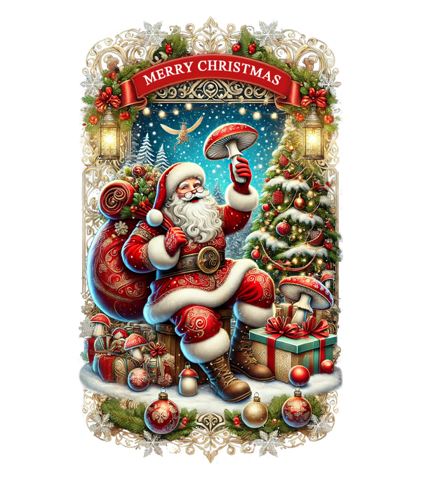 *LIMITED-EDITION* Laughing Santa Short Sleeve T-Shirt